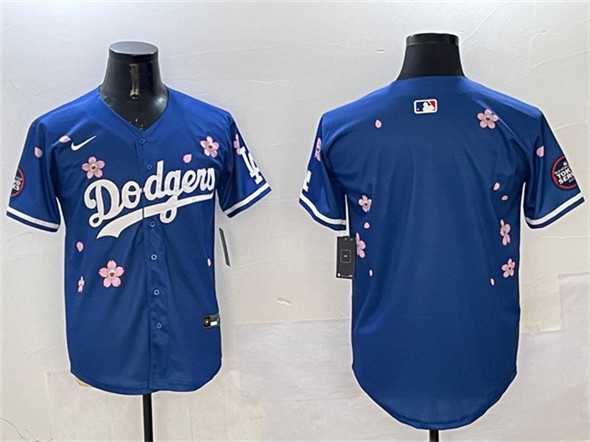 Men%27s Los Angeles Dodgers Blank Royal 2025 Tokyo Series Limited Stitched Jersey->los angeles dodgers->MLB Jersey